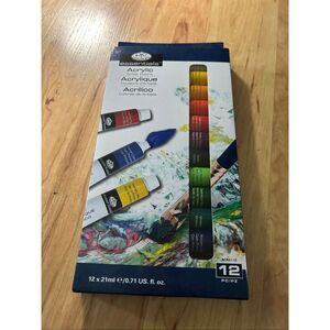 Royal & Langnickel Acrylic Color Artist Tube Paint, 21ml, 12-Pack
